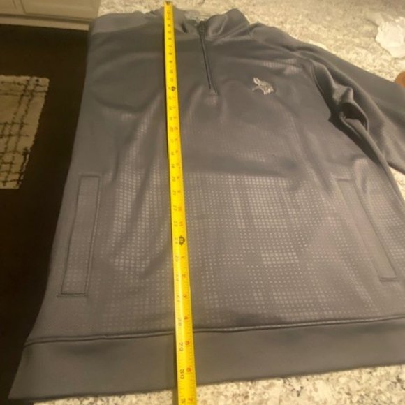 MINNESOTA VIKINGS  Men's Cutter & Buck DryTec Half Zip Pullover - Picture 12 of 16